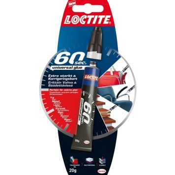 Tonnatak alhliða universal 60sek 20g Loctite