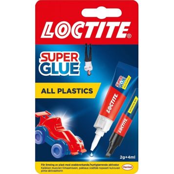 Tonnatak fyrir plast 2g Loctite