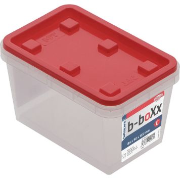 Plastbox með loki 90x135x84 mm Wisent b-boXx