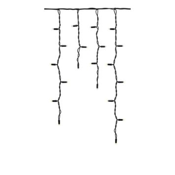 Úti grýlukertasería 100 LED 0,6x2m Chrissline hvítt ljós