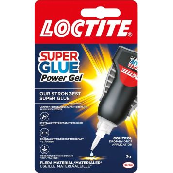 Tonnatak gellím Power flex control 3g Loctite