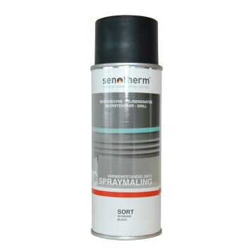 Spray fyrir ofna og kamínur grátt/málmur 400 ml