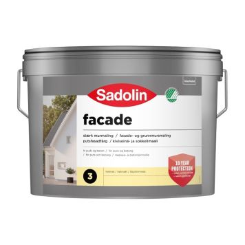 Útimálning helmatt base clear 10L Sadolin