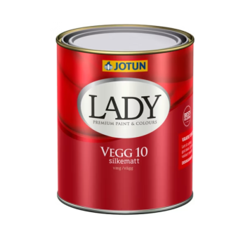 Veggmálning Lady Vegg 10 hvítur grunnur 680ml Jotun