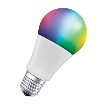 Snjallpera LED E27 RGBW Ledvance Smart+ 9,5W Ø60 mm