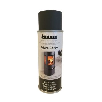 Spray fyrir ofna og kamínur svart/málmur 400 ml