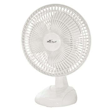 Borðvifta Ø15 cm Star Fan hvít