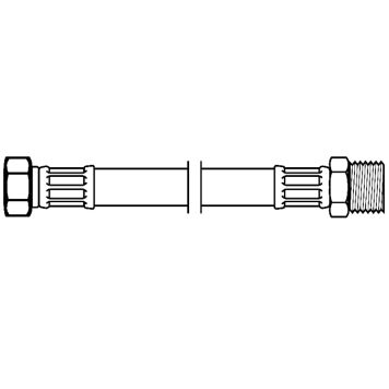 Tengislanga flex 3/8" x3/8" 50 cm