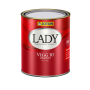 Veggmálning Lady Vegg 10 hvítur grunnur 680ml Jotun