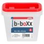Plastbox með loki 90x45x84 mm Wisent b-boXx