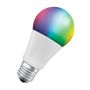 Snjallpera LED E27 RGBW Ledvance Smart+ 9,5W Ø60 mm