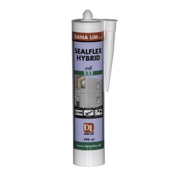 Þéttikítti 290ml Dana Lim Sealflex hybrid hvítt