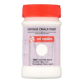 Kalkmálning Vintage Chalk 100ml Cotton White