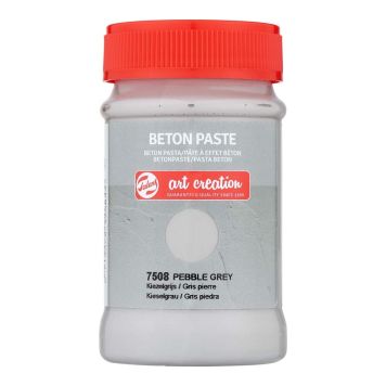 Föndurmálning steypu áferð 100ml Pebble Grey