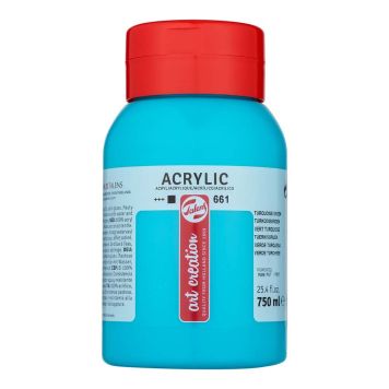 Akrýlmálning 750ml Turquoise Green