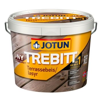 Viðarvörn Trebitt 9073 shim grá 3L Jotun