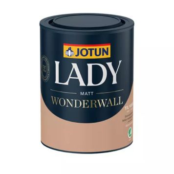 Akrýlmálning Lady Wonderwall hvítur grunnur 680ml Jotun