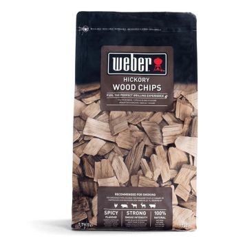 Reykviðarspænir hickory 700 gr Weber