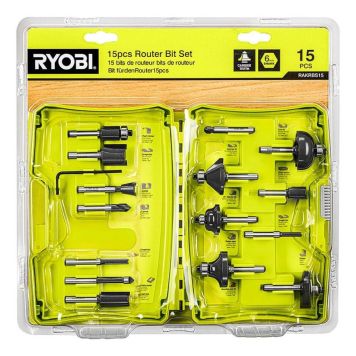 Fræsitannasett 6mm Ryobi RAKRBS15