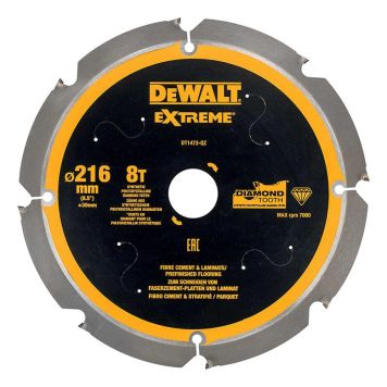 Hjólsagarblað 216x30x8T DeWALT DT1473-QZ