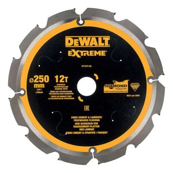 Hjólsagarblað 250x30x12T DeWALT DT1474-QZ