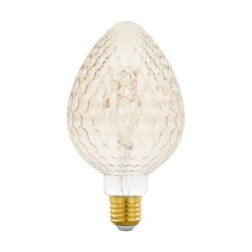 LED globe ljósapera E27 2W Eglo dimmanleg þv9,5cm