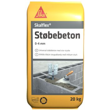 Steypa fín 20kg 0-4mm Skalflex