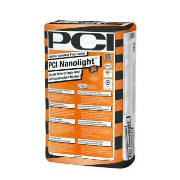 Flísalím úti 15 kg PCI Nanolight