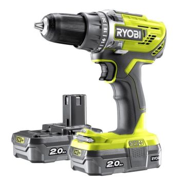 Borvél 18V 2x 2.0Ah Ryobi R18DD3‐220S