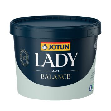 Veggmálning Lady Balance+ hvítur grunnur 680ml Jotun