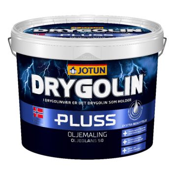 Olíumálning Drygolin plus hvít 10L Jötun