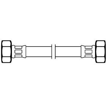 Tengislanga flex 1/2"x1/2" 100cm