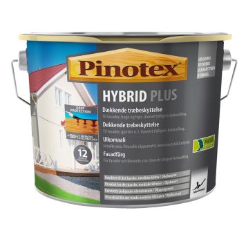 Viðarvörn Hybrid Plus hvítur 2,5L Pinotex