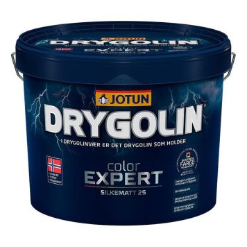 Utanhúss málning Drygolin color expert hvít 9L Jötun