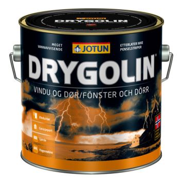 Þekjandi Viðarvörn glugga/hurð Drygolin hvít 3L Jotun