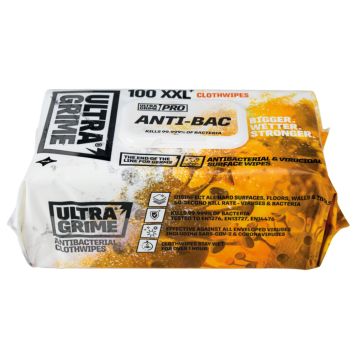 Hreinsiklútur 38x25 Uniwipe Antibac Pro Ultra Grime 1