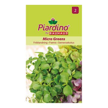 Grænmetisfræ Microgreens Piardino