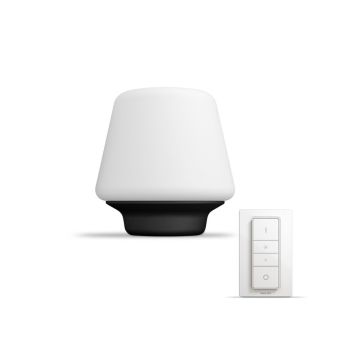 Borðlampi E27 Wellness með dimmer Philips Hue Ø18,6cm