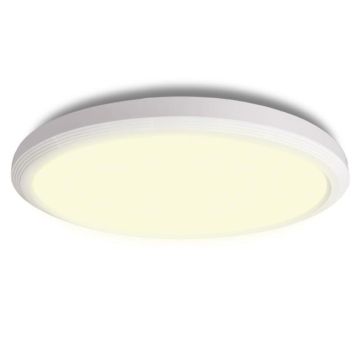 Kúpull 3 þrepa dimmer LED 18W Ultra light Halo Ø30cm IP54 hvítt