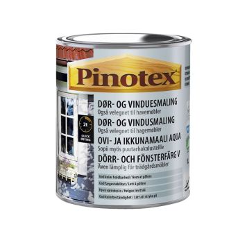 Hurða- og Gluggamálning stofn glær 1L Pinotex