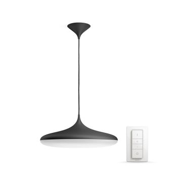 Hangandi ljós LED Cher svartur 39W m/dimmer Philips Hue