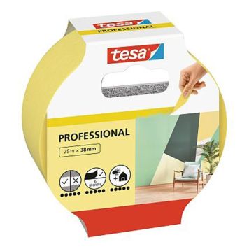 Málningarlímband Tesa Professional UV 38mm x 25m