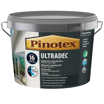 Viðarvörn Ultradec base hvítur 5L Pinotex