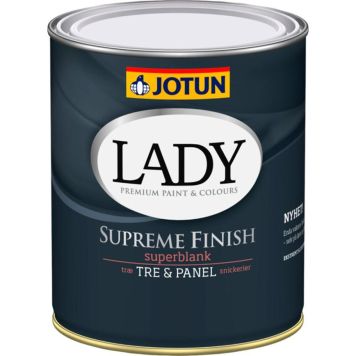 Olíumálning Lady Supreme Finish 80 hvítur 680ml Jotun