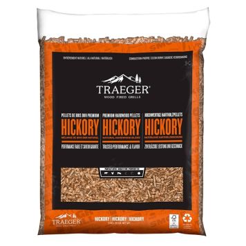 Viðar pallettur hickory Traeger 9kg