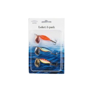 Spúnar 5g 3 stk Fladen Fishing Loket