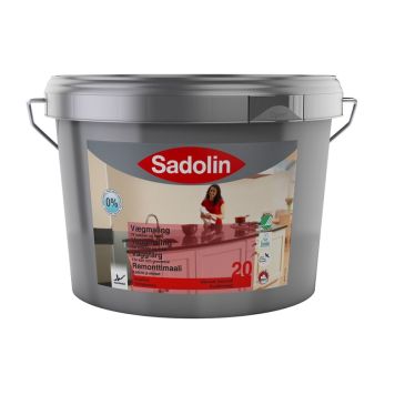 Veggmálning hálfmatt base hvítur 10L Sadolin