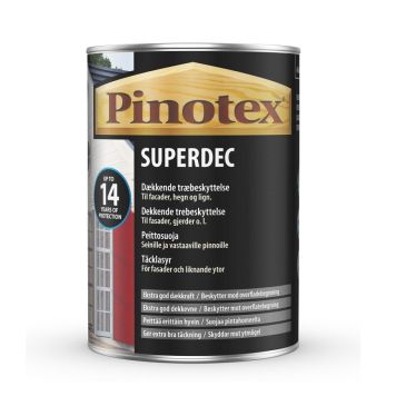 Viðarvörn Superdec svartur 1L Pinotex