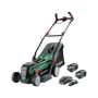 Sláttuvél 2x18V 37 cm Bosch Universal Rotak 37-550