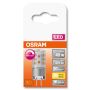 Ljósapera LED GY6 2700K 4,5W 2 stk Osram